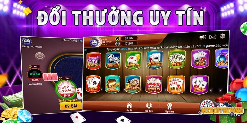 game đánh bài đổi thưởng rút tiền mặt