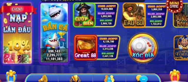 Top 10 game slot đổi thưởng